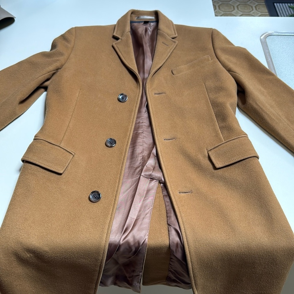 J Crew Ludlow topcoat in wool blend BS469